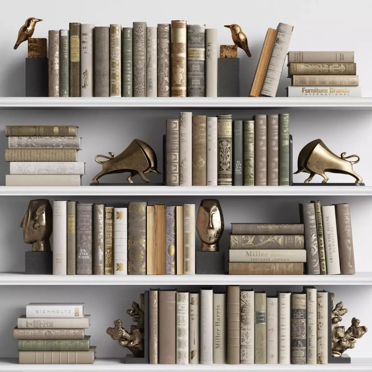 Classic Books 03 3D model