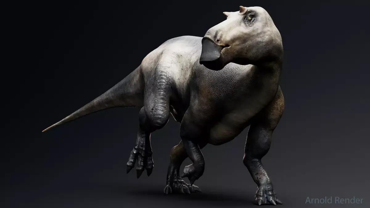 Dinosaur Maiasaura Unreal Engine Project Low-poly 3D model