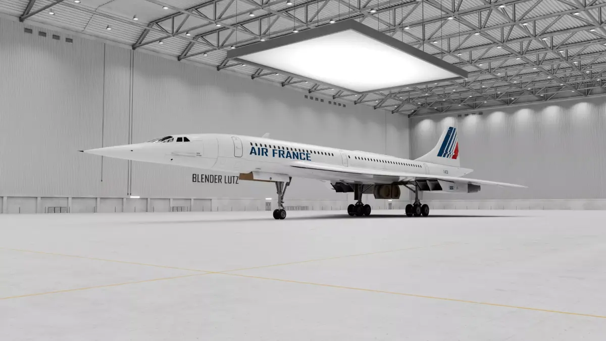Concorde 3D model