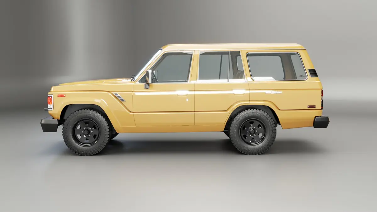 Toyota land Cruiser J60 1980-1990 v2 3D model purchase