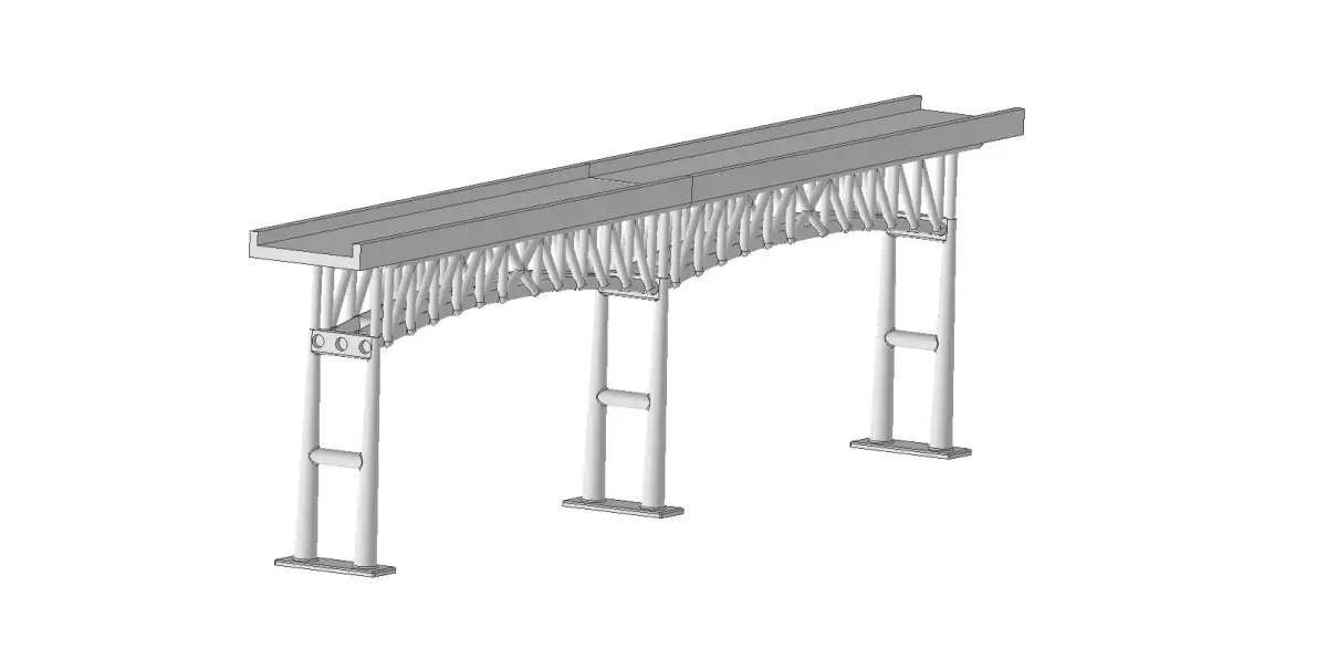 Bridge scale 1 in 87 3D print model purchase