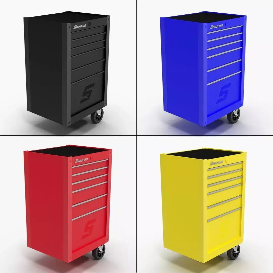 Tool Storage End Collection 3D Model Pack