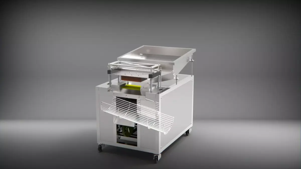 Quail Egg Shelling Machine SOLIDWORKS 2018 3D model