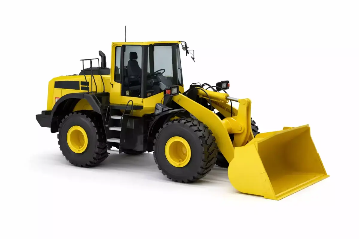 Wheel Loader 3D Model Industrial Construction Loading Machine 02 3D model