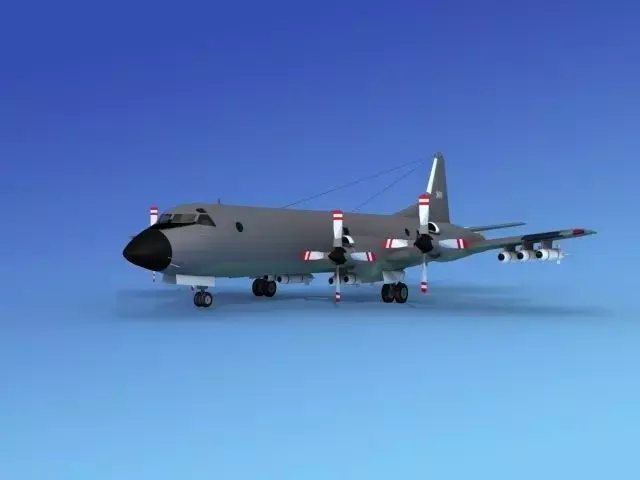 Lockheed P-3 Orion Netherlands 3D model