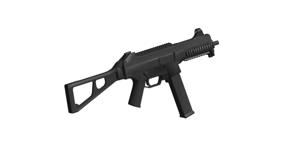 Heckler Koch UMP 3D model