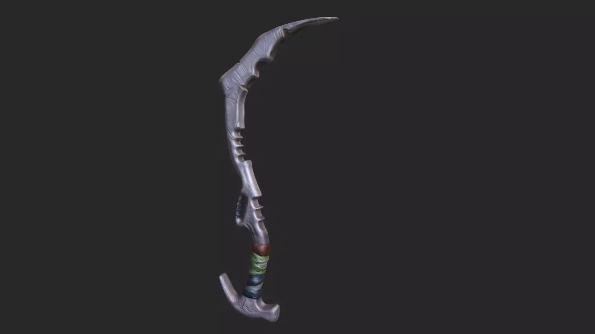Machete Low Poly sword Low-poly 3D model