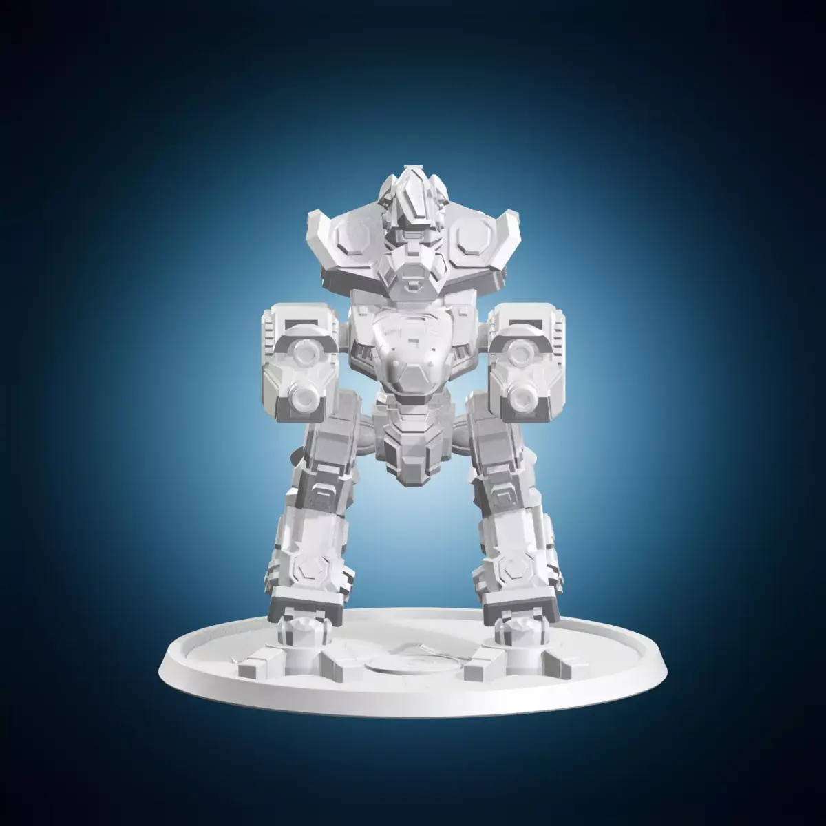 Heavy Walking Miniature 3D print model