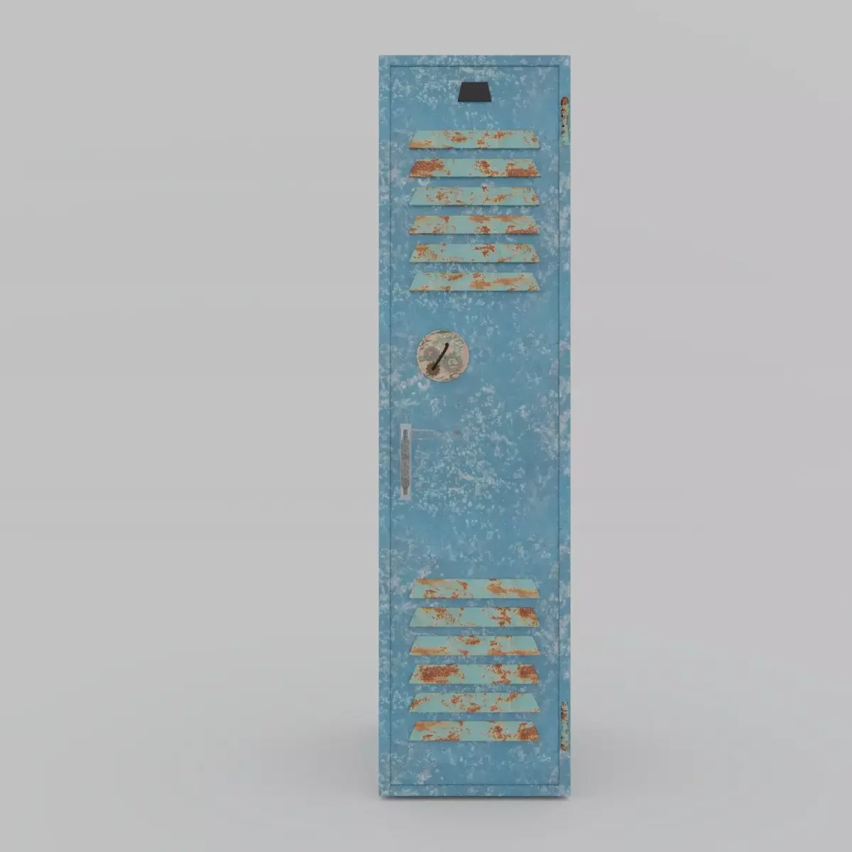 Locker old 3D model