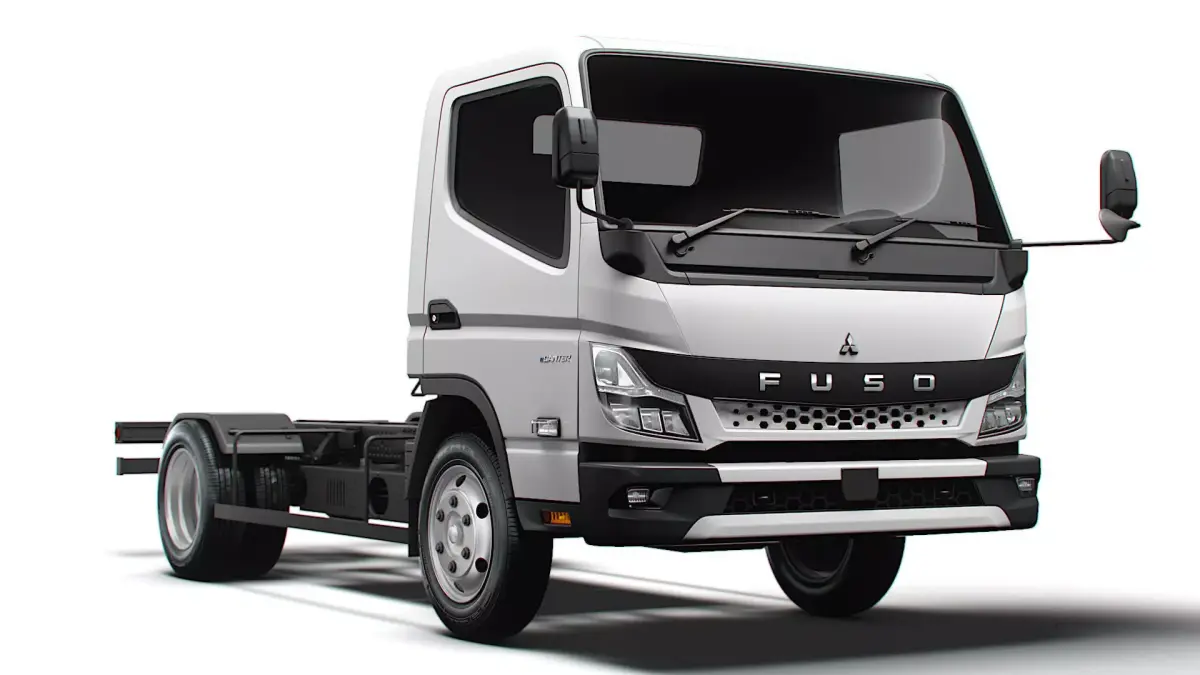 Mitsubishi Fuso E Canter ExtraWideCab 3400 2024 3D model