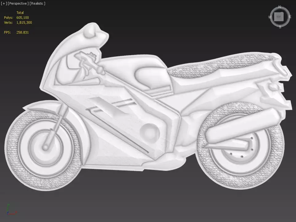 Moto v2 Suitable for embossing Hot Foil Technique  3D model