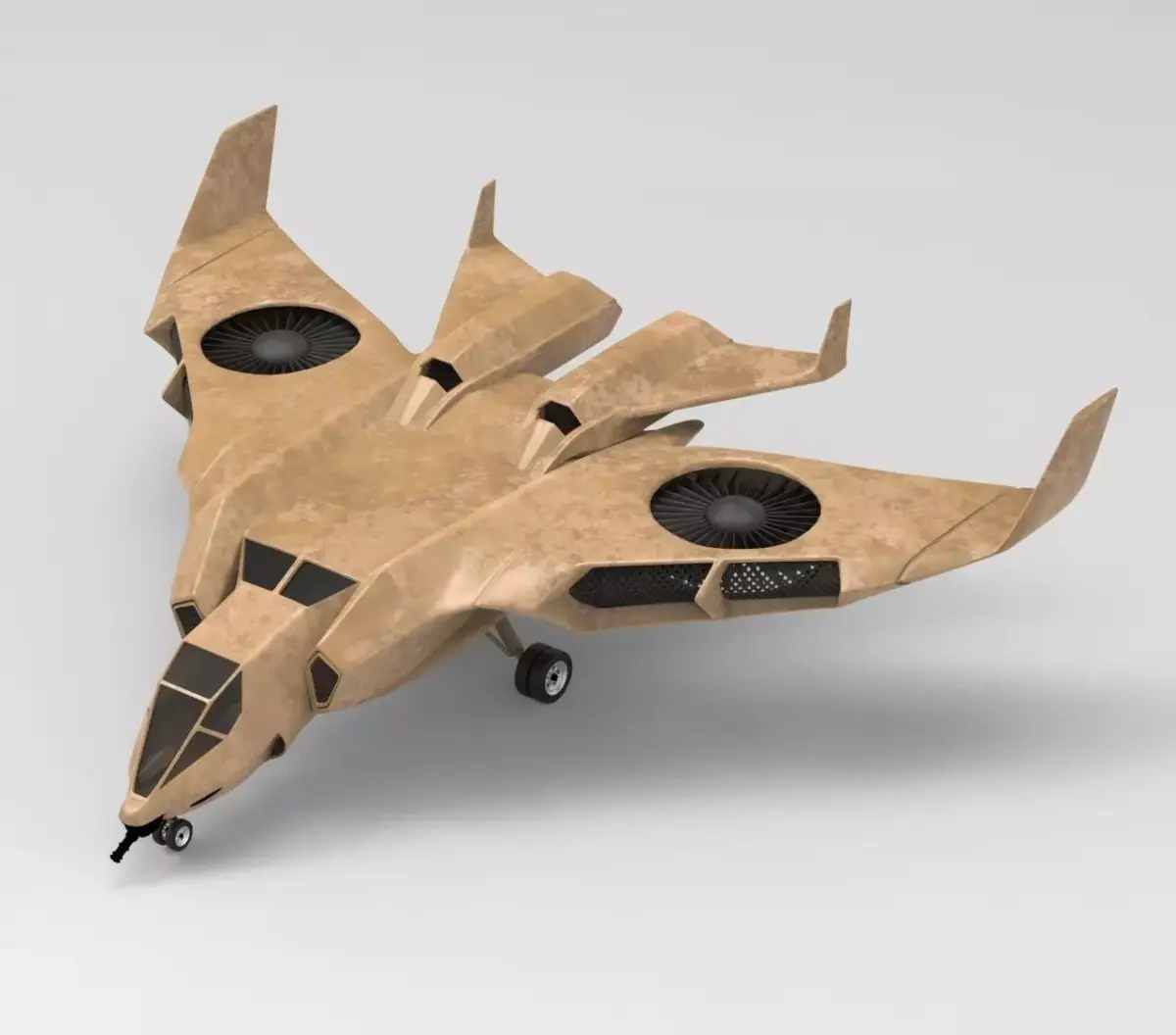 Scout Spaceship 3D model