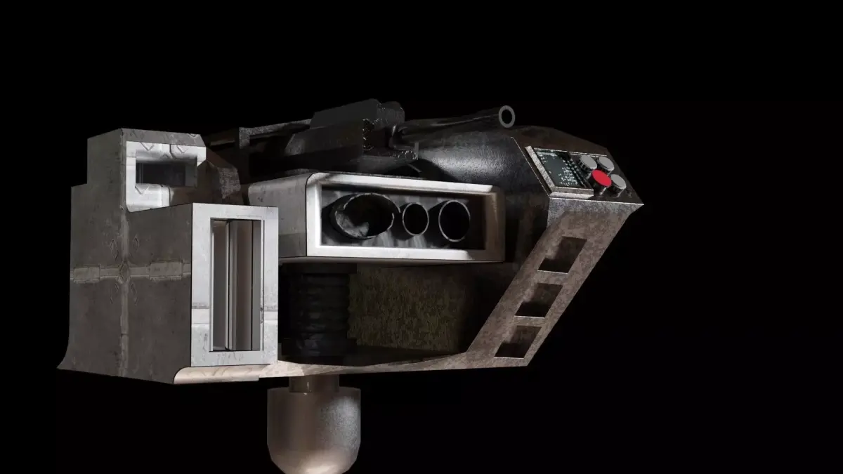 wapons star wars machine Low-poly 3D model