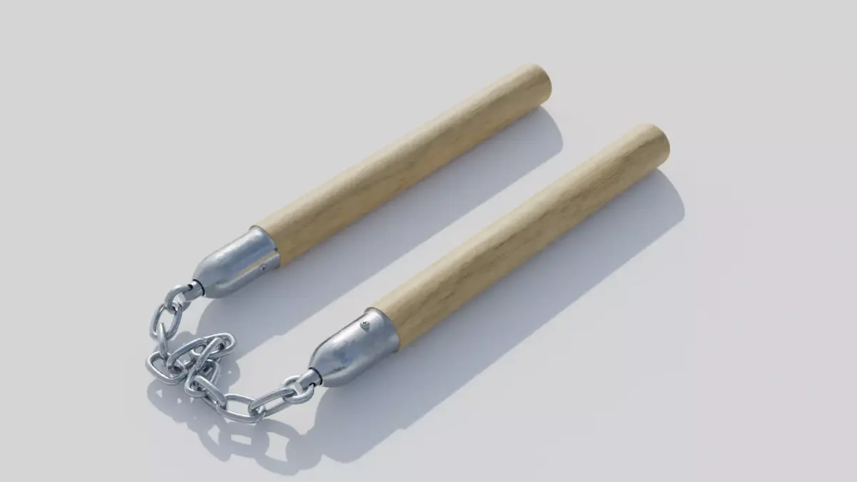 Nunchaku 3d  3D model