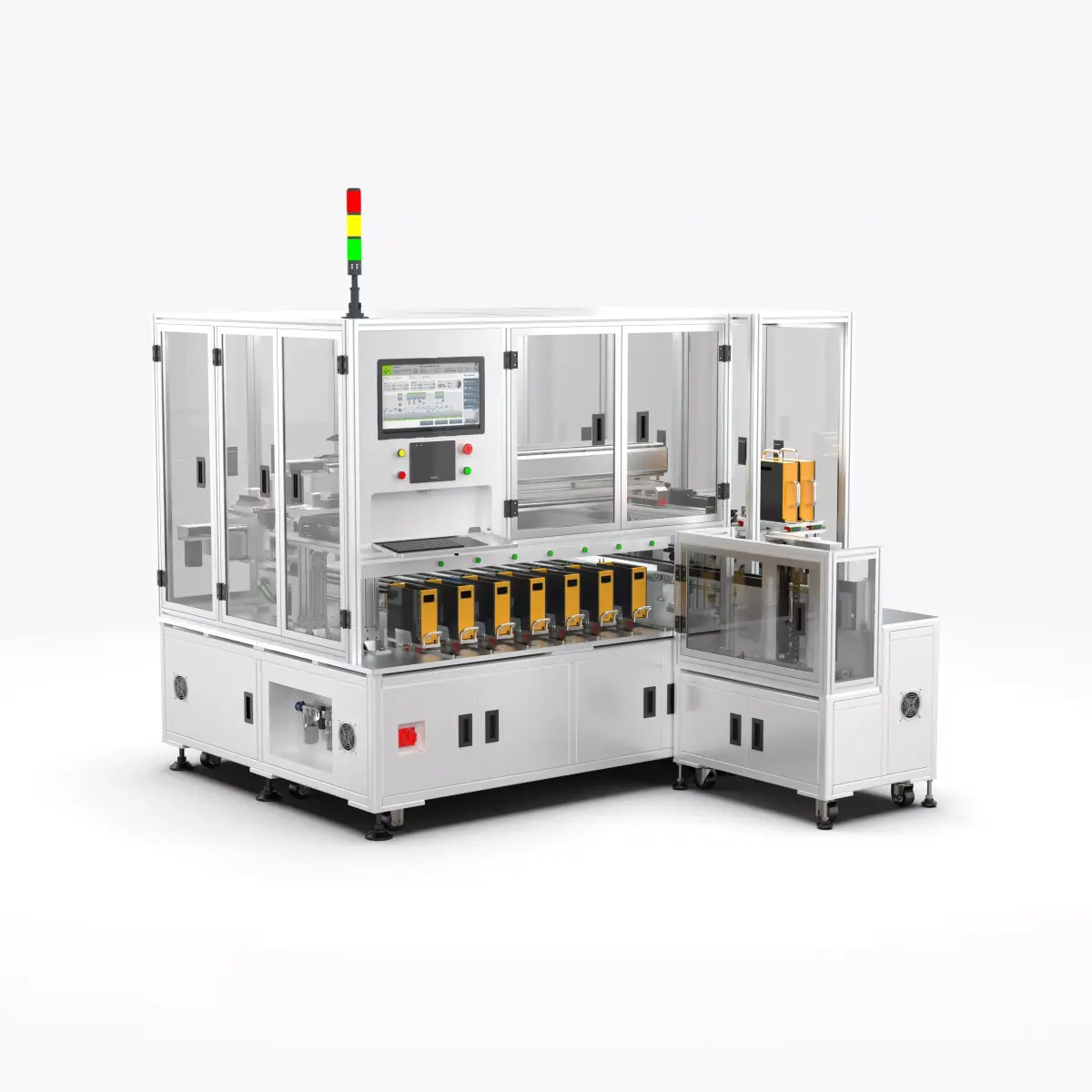 Fully Automatic 18650 Battery Sorting Machine 3D model