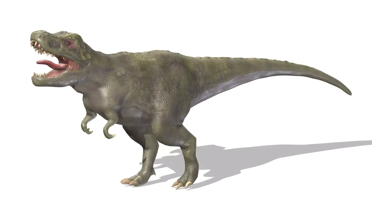 Tyrannosaurus 01 Low Poly PBR Realistic Low-poly 3D model