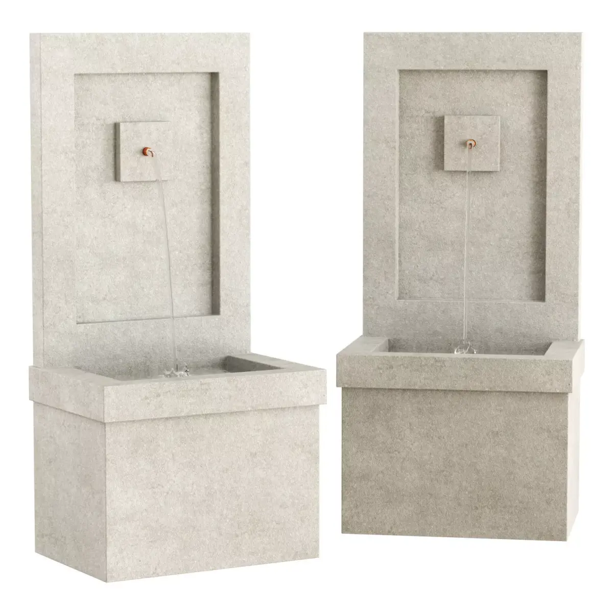 Brentwood Fountain 3D model