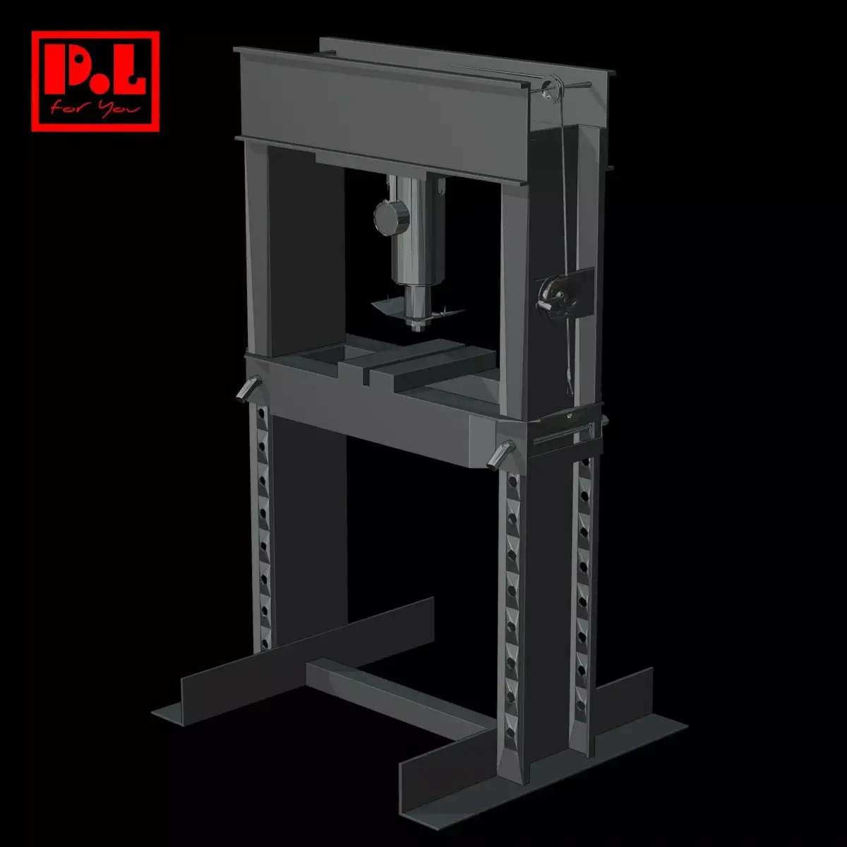 Hydraulic Press Repair Services 3D model