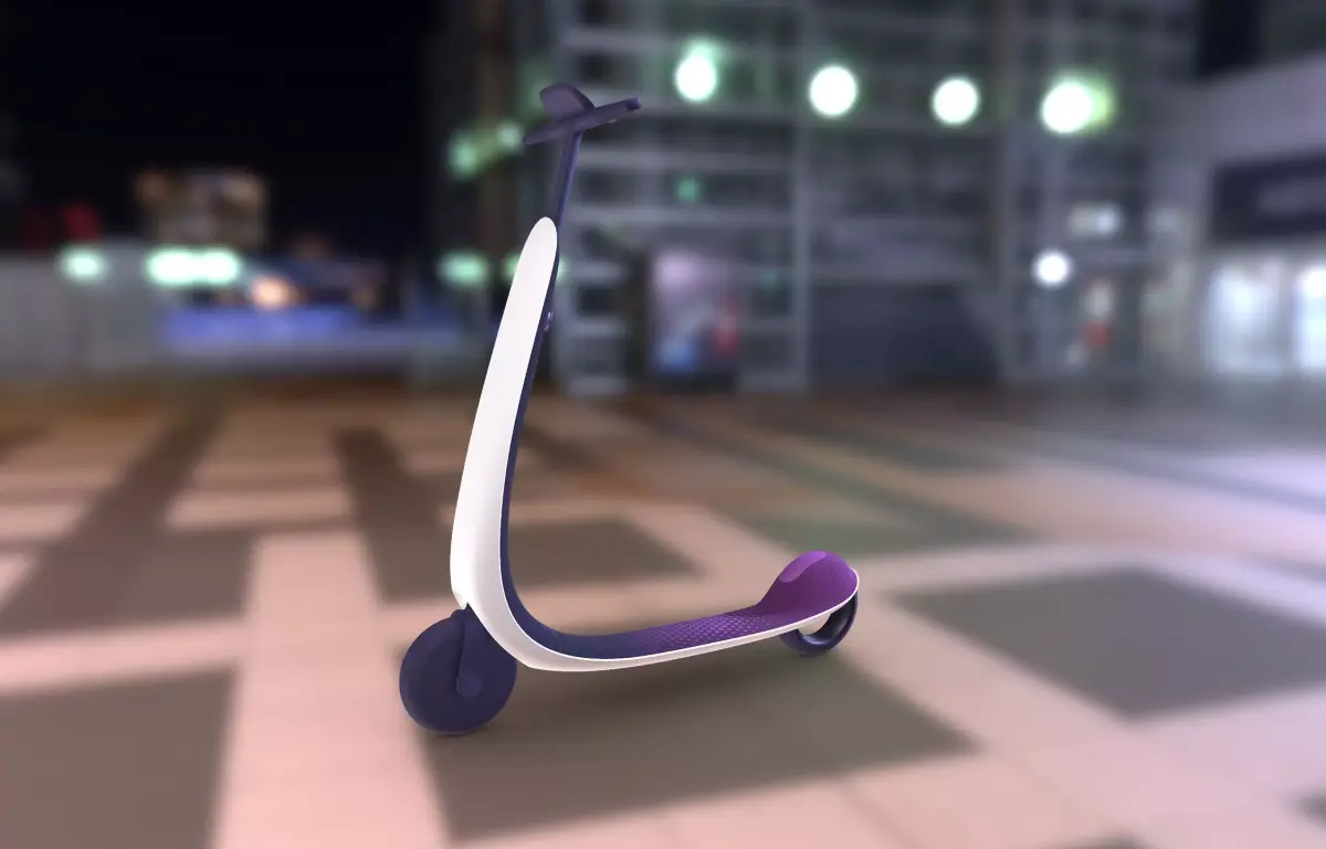 Kick Scooter Low-poly 3D model purchase