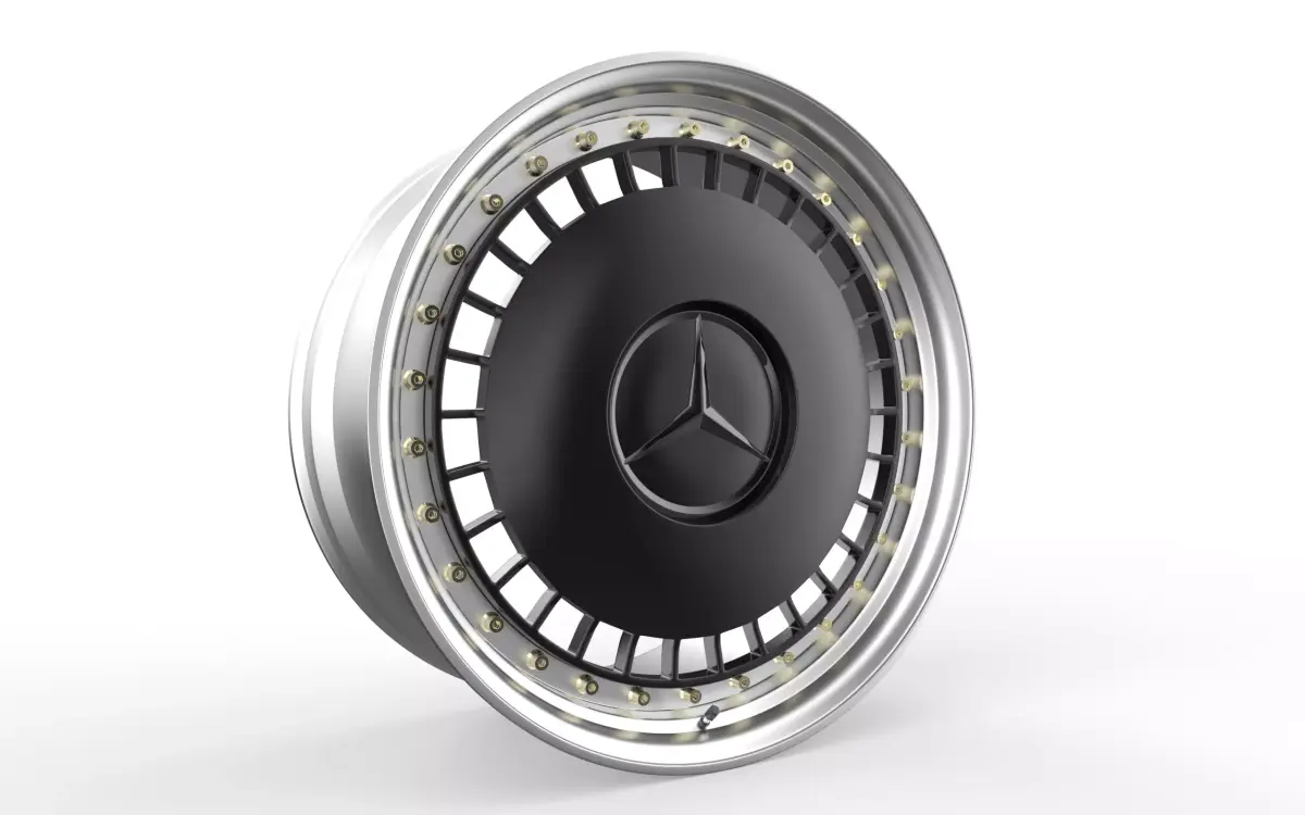 Mercedes-Benz Old Custom Wheel 3D model