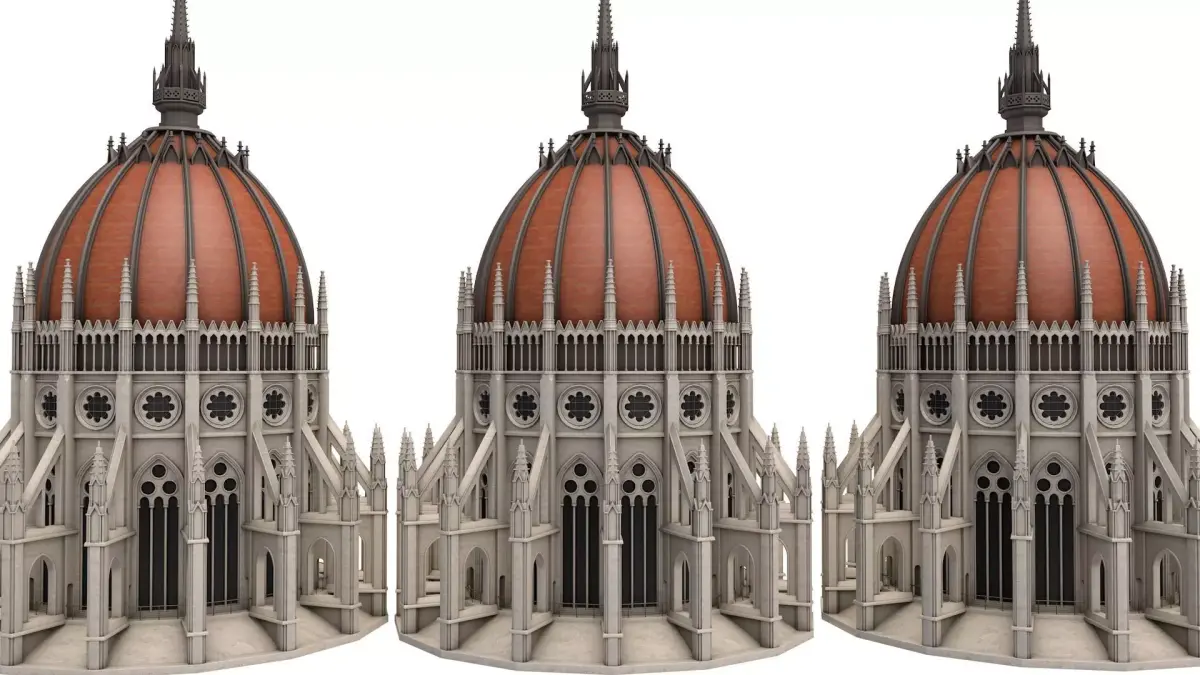 Hungarian Parliament Building 3D model