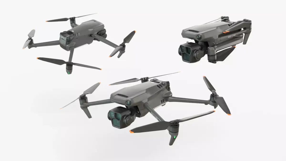 DJI Mavic 3 Pro 2024 Drone  3D model