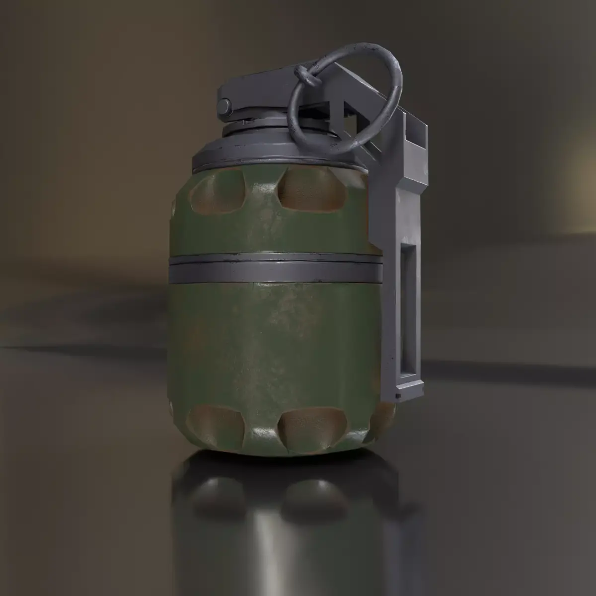 GRENADE MODEL military Free low-poly 3D model