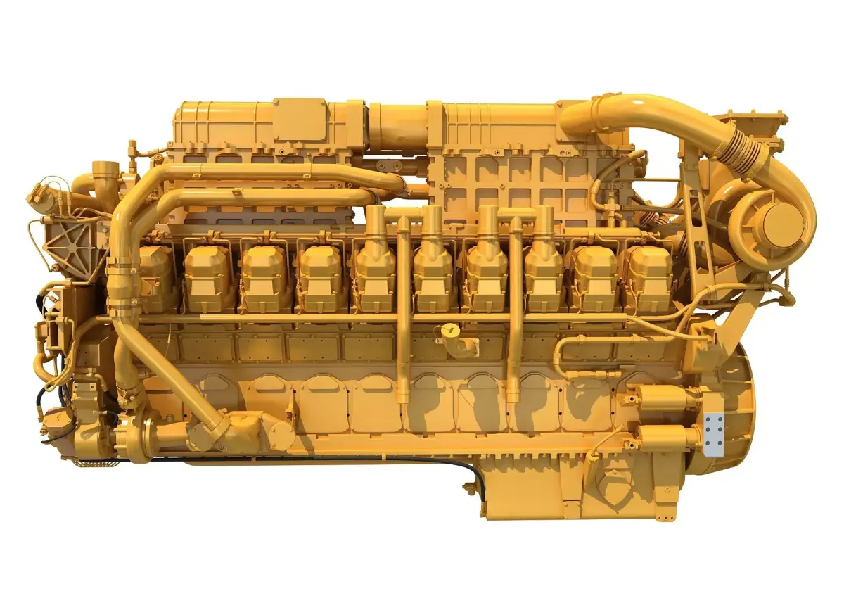 20 Cylinders Engine 3D model