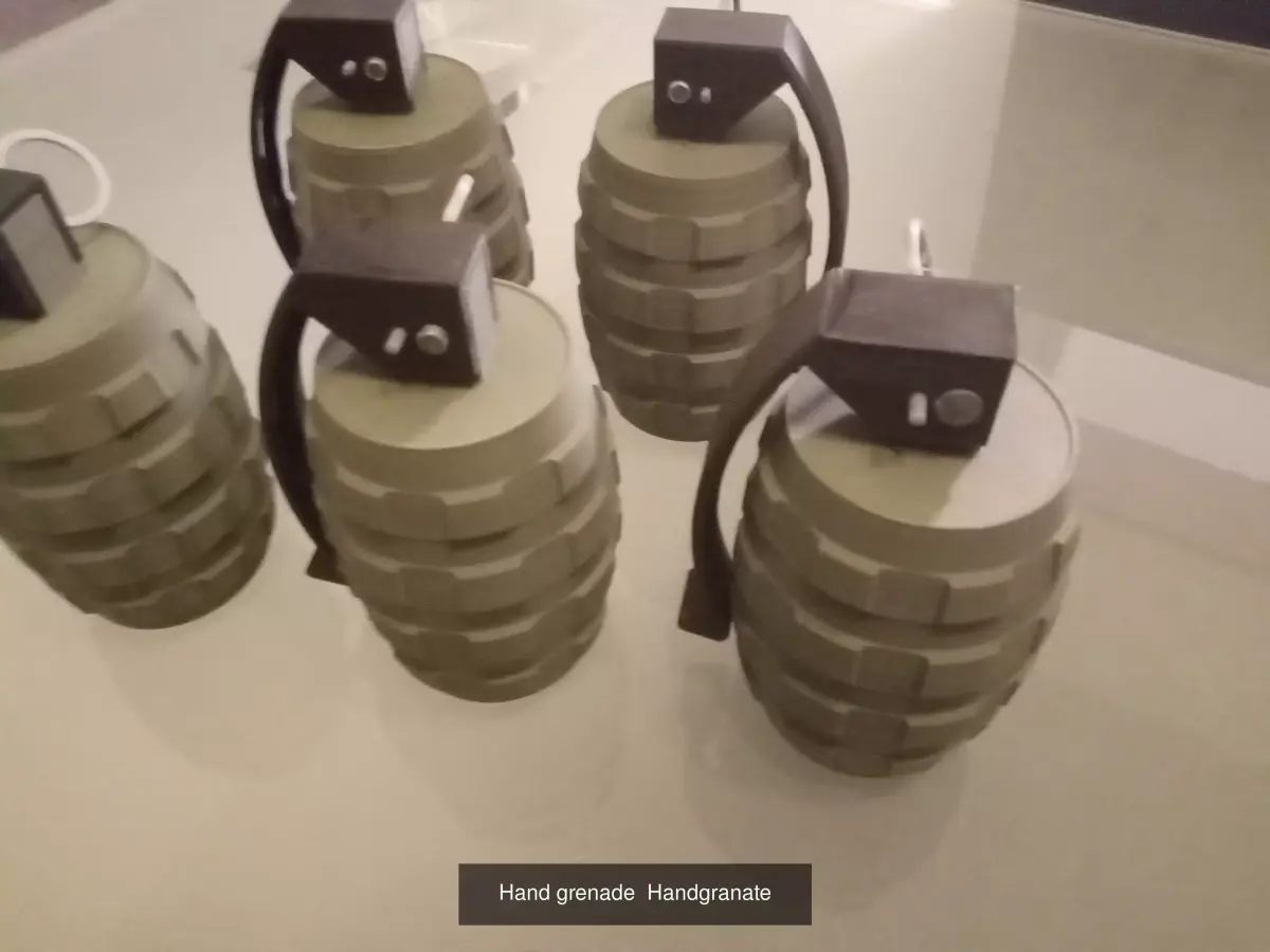 Hand grenade collection 