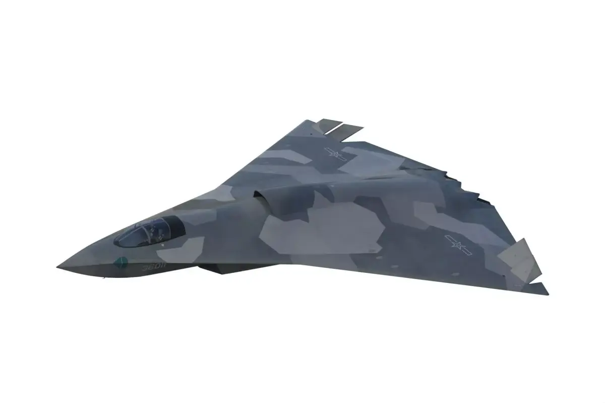 Chengdu J-36 3D model