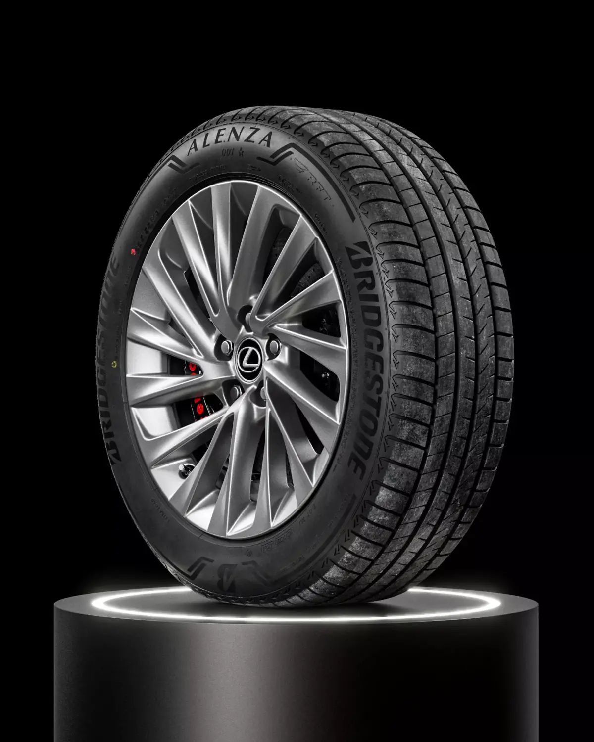 Bridgestone Alenza 235 55 R19 101V 3D model