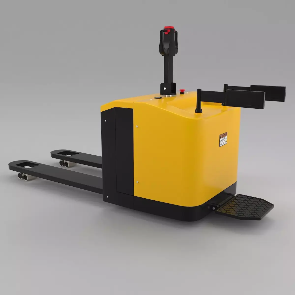 Pallet truck electric 1 3D model