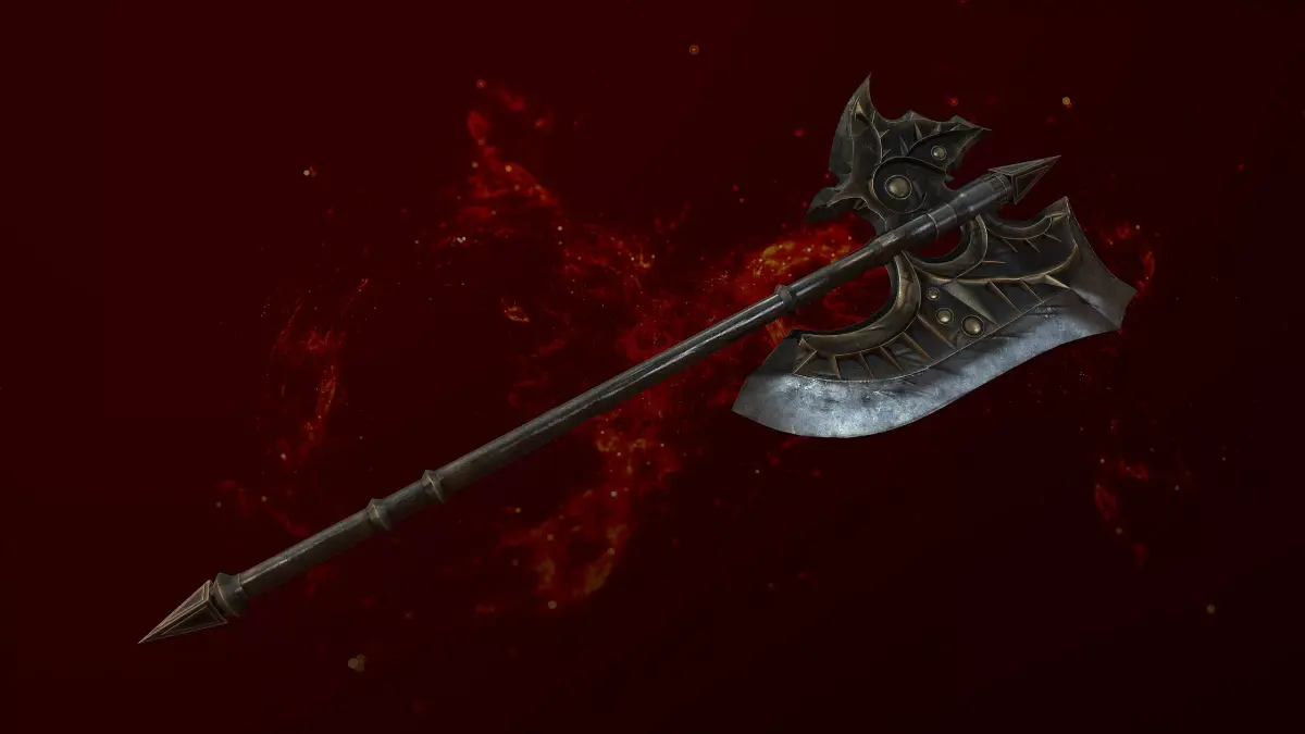 Fantasy Axe Game 3d model Low-poly 3D model Low-poly 3D model