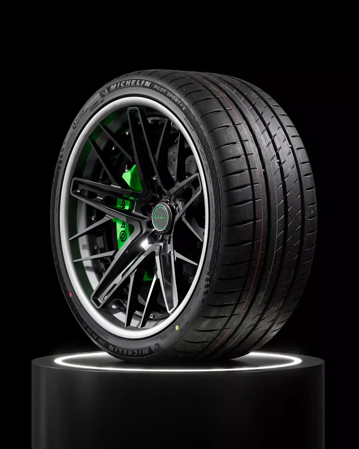 Michelin Pilot Sport 4S 295 30 ZR21 102Y 3D model