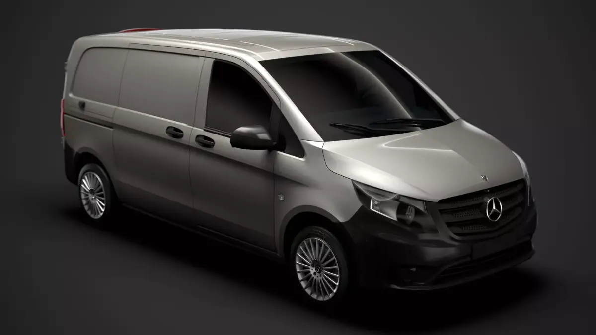 Mercedes Benz Vito Panel Van L1 2019 3D model