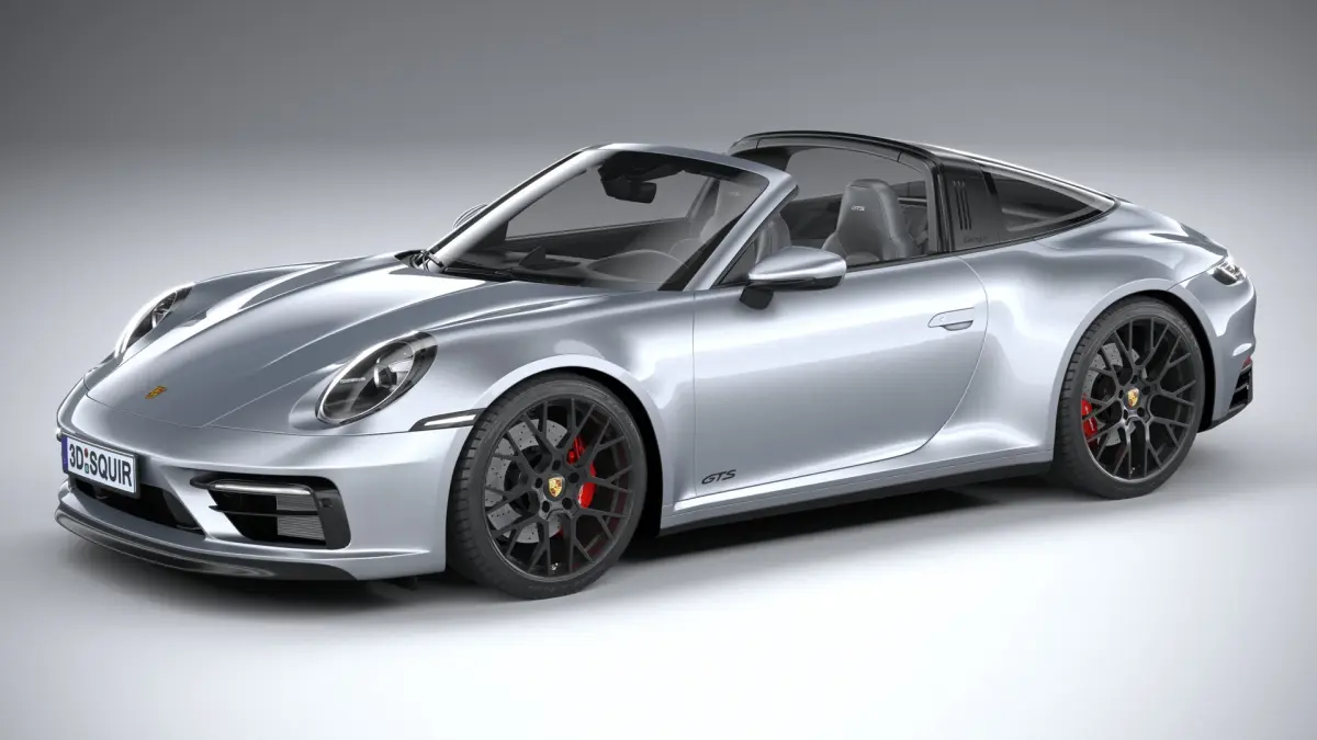 Porsche 911 Targa 4GTS 2022 3D model purchase