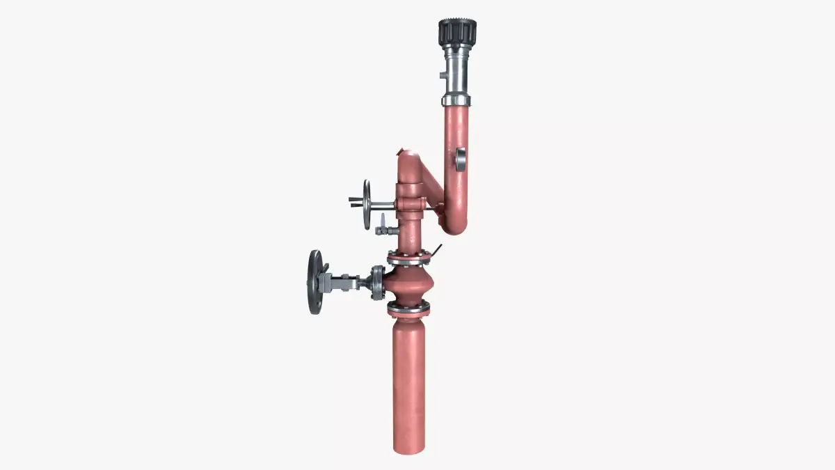 Fire Monitor 3D model