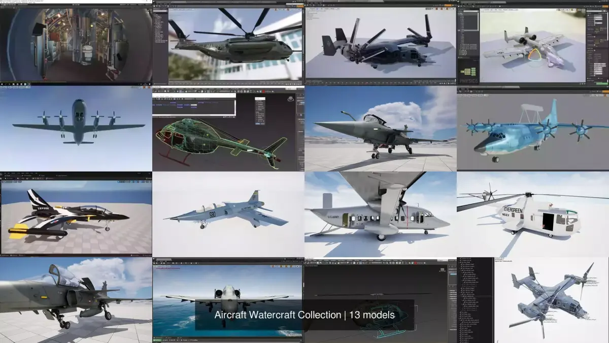 Aircraft Watercraft Collection