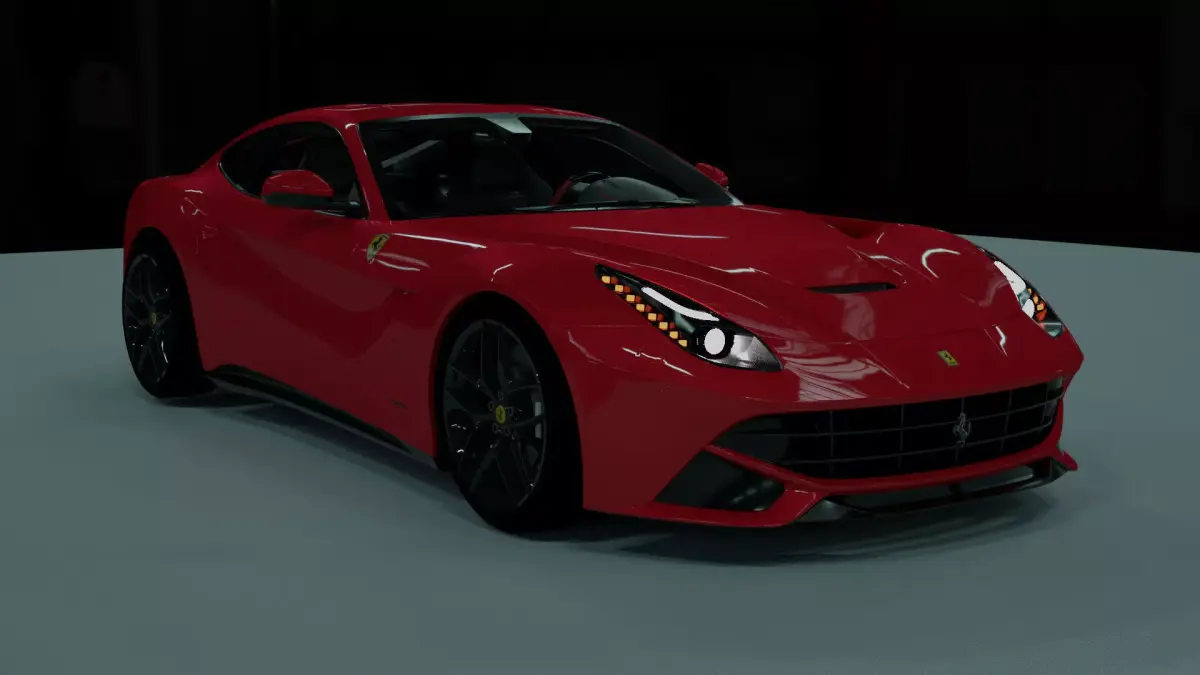 Ferrari F12 Free 3D model
