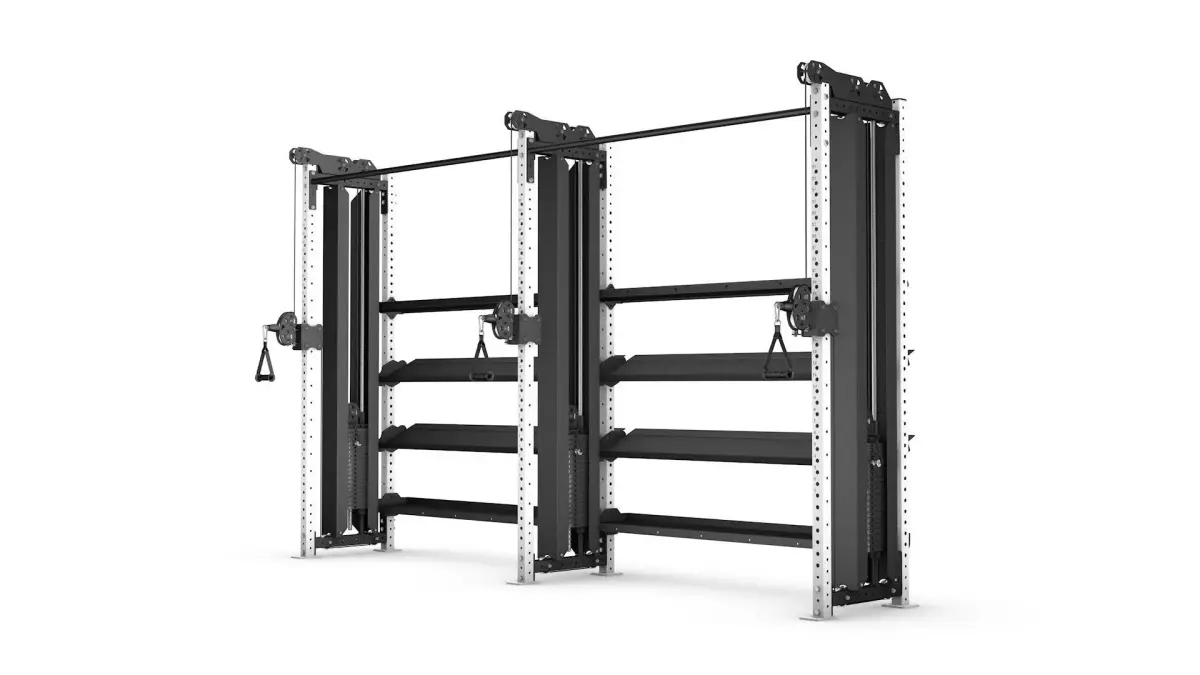 Pulley Storage Extended Low-poly 3D model