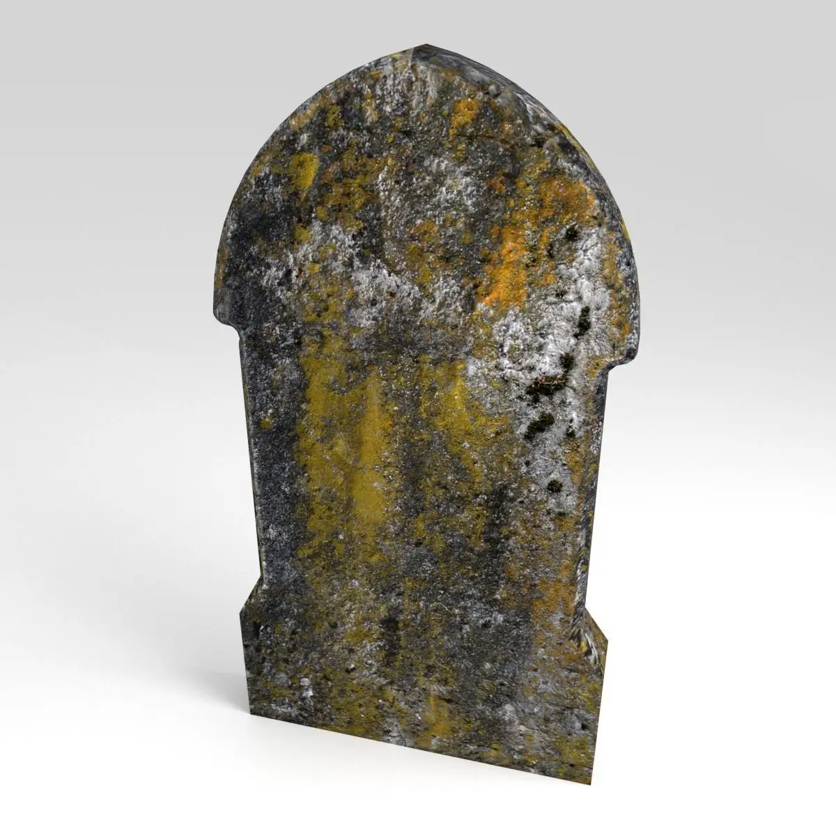 Gravestone 5 Low-poly 3D model