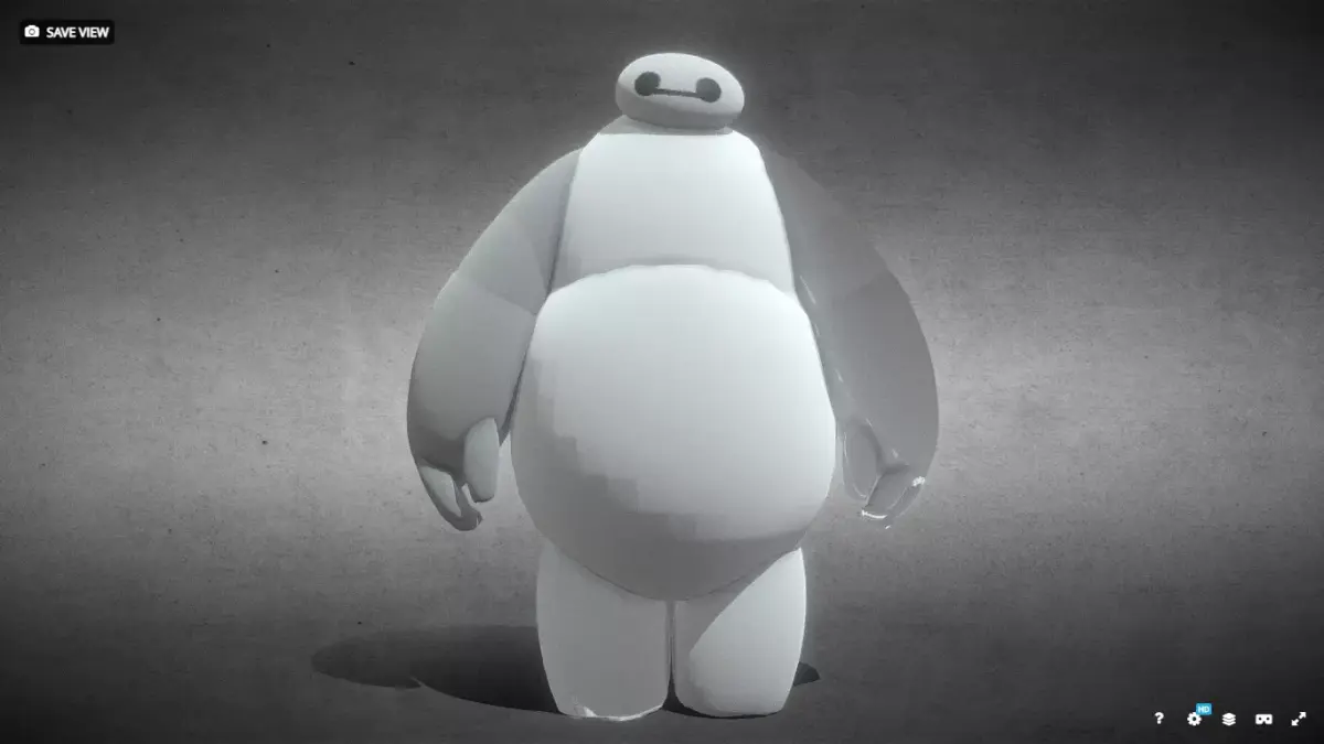 Baymax - Big hero 6 3D model purchase