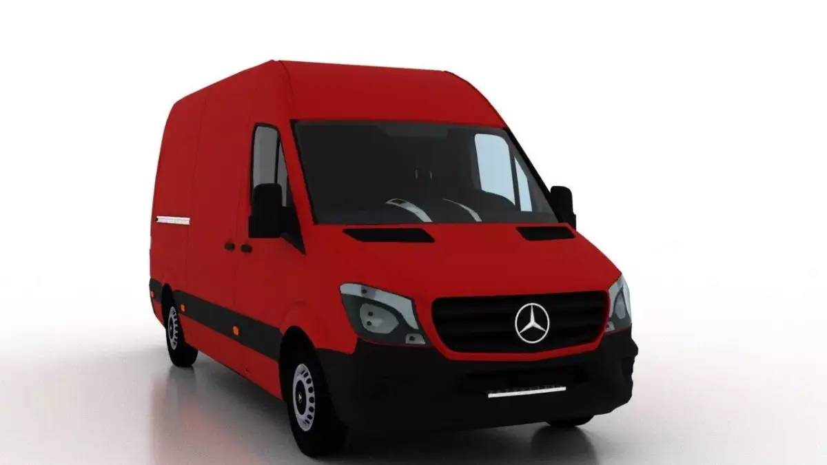 Mercedes Benz Sprinter L2H2 2015 Cargo EU 3D model