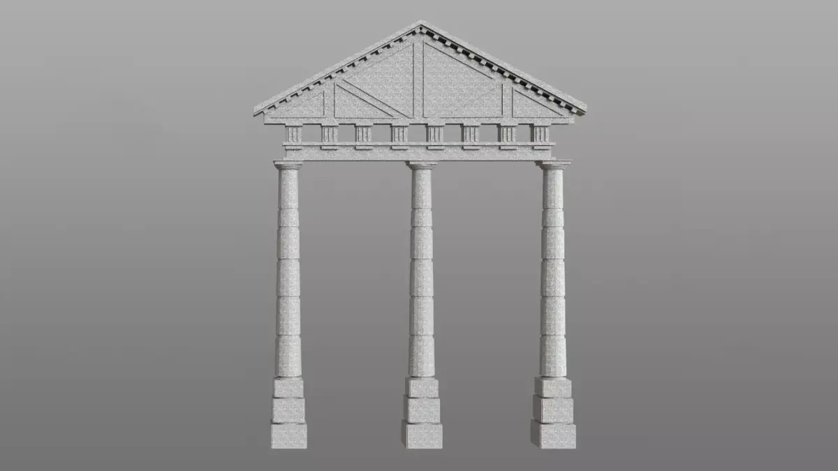 Colosseum Gate 2 3D model
