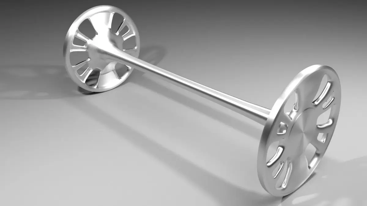 Metal Wheel 3 3D model