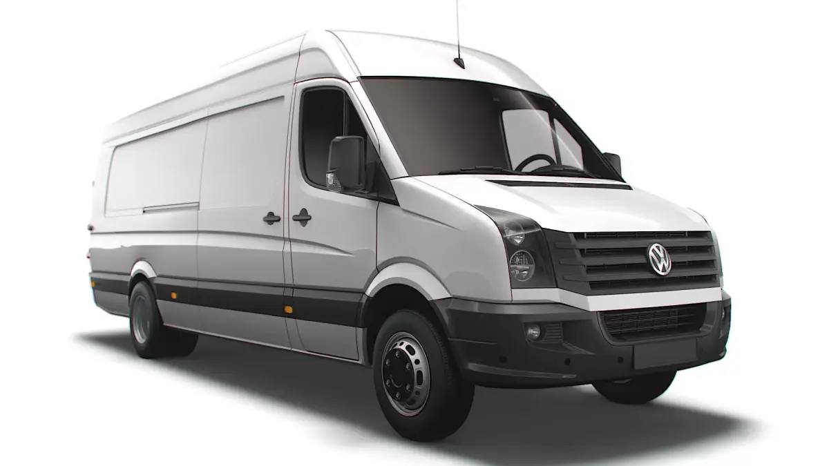 Volkswagen Crafter Van L4H2 2016 3D model
