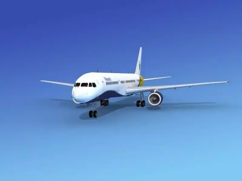 Boeing 757-200 Monarch 2 3D model