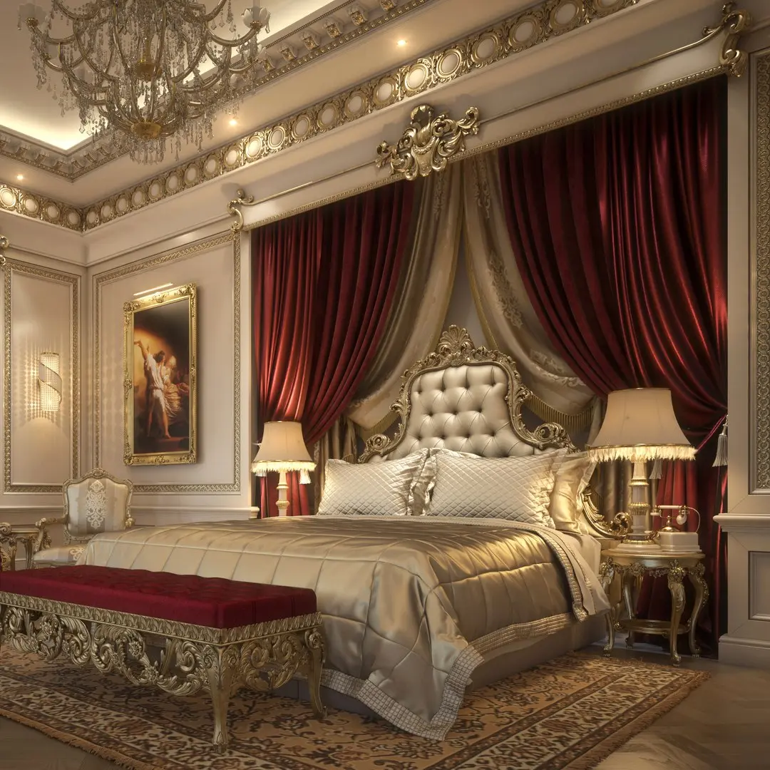 Luxury Master Bedroom1 3D model