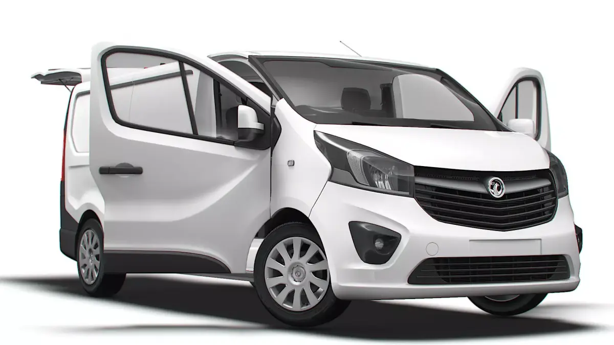 Vauxhall Vivaro Van L2H1 Tailgate HQInterior 2019 3D model