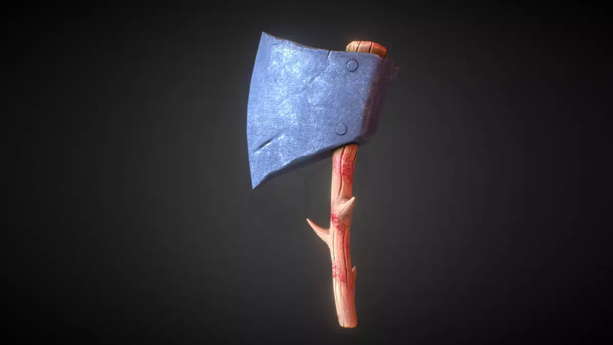 Stylized Ax Pbr Low-poly 3D model